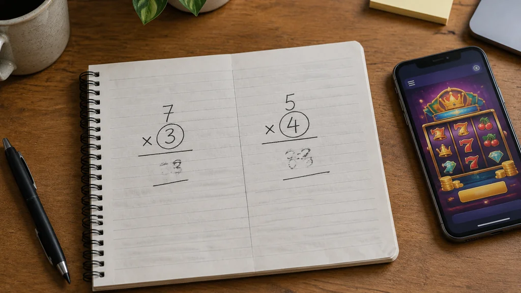 Comparing two bonus playthrough calculations on paper